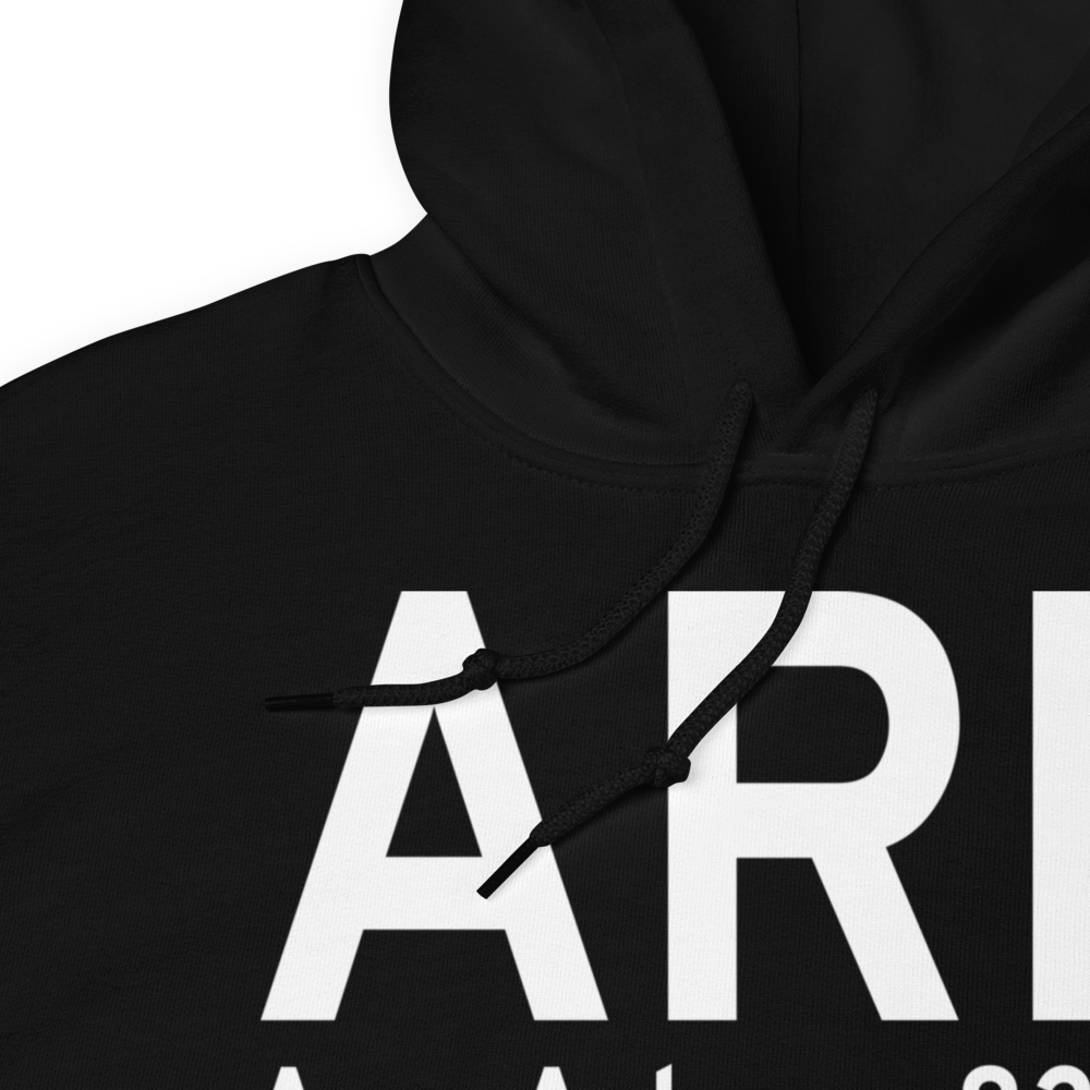 Ann Arbor (KARB) Airport Hoodie Sweatshirt 