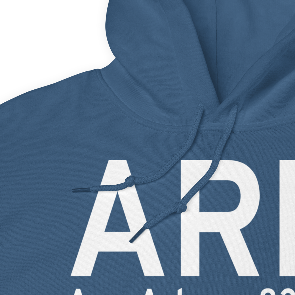 Ann Arbor (KARB) Airport Hoodie Sweatshirt 