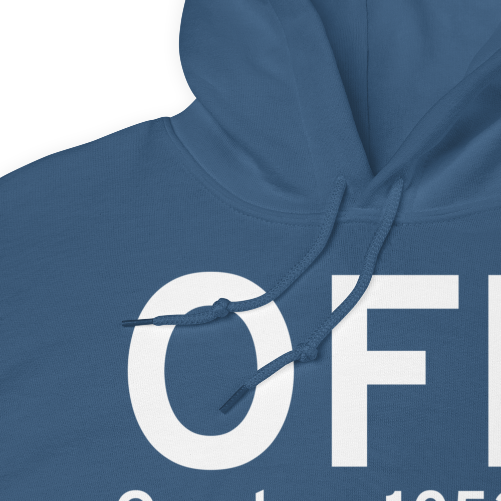 Omaha (KOFF) Airport Hoodie Sweatshirt 