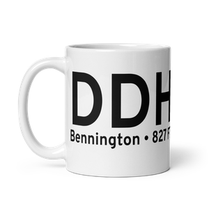 Bennington (KDDH) Airport Mug