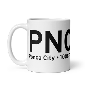 Ponca City (KPNC) Airport Mug