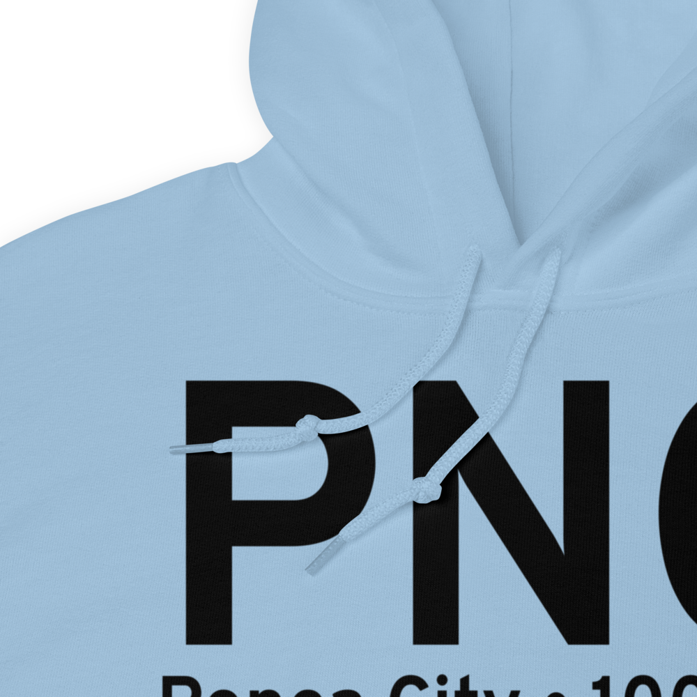 Ponca City (KPNC) Airport Hoodie Sweatshirt 