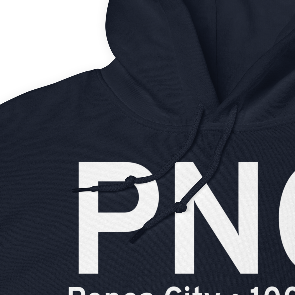 Ponca City (KPNC) Airport Hoodie Sweatshirt 