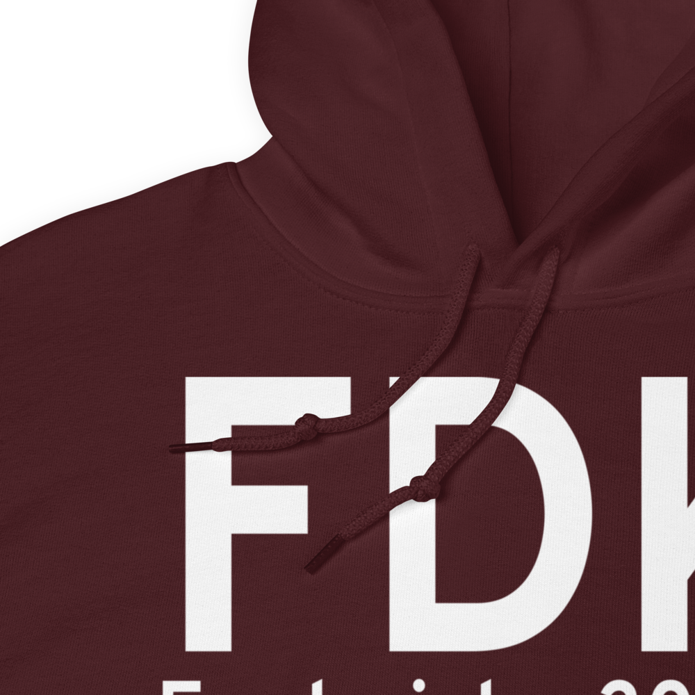 Frederick (KFDK) Airport Hoodie Sweatshirt 