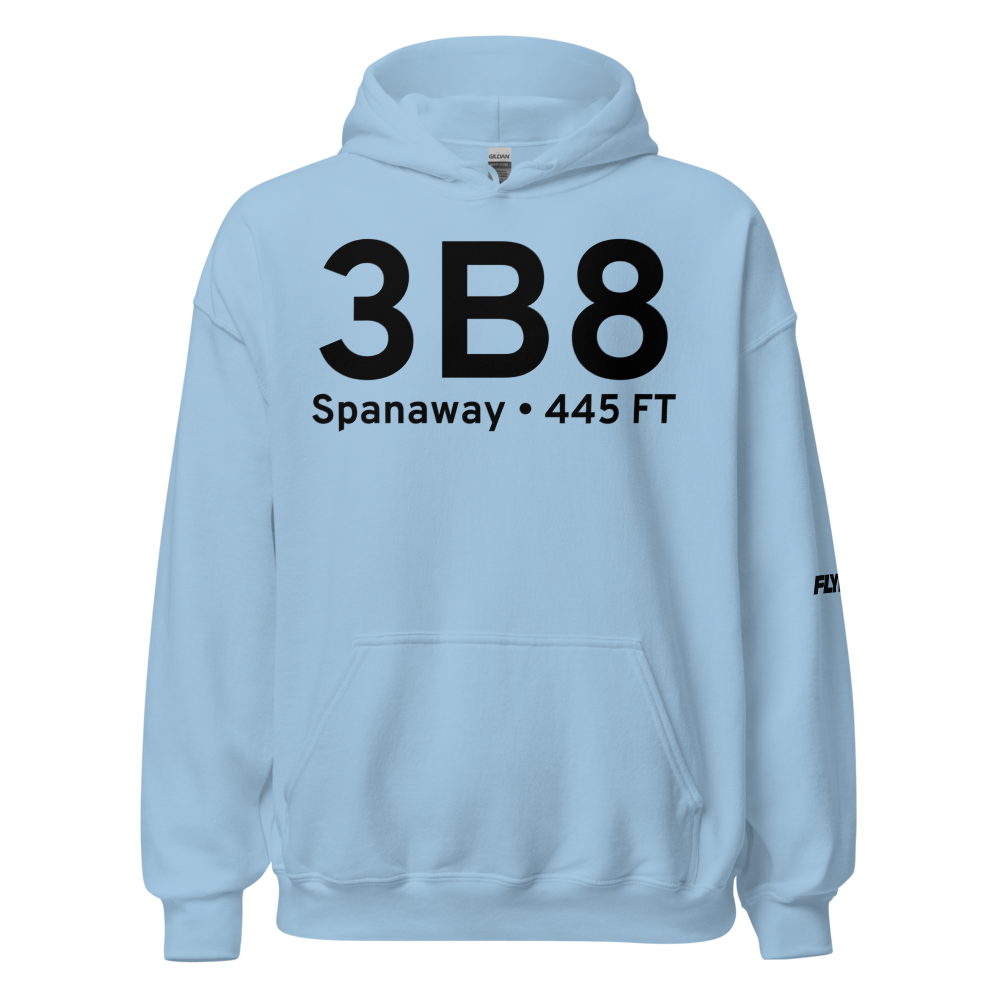 Spanaway (3B8) Airport Hoodie Sweatshirt 