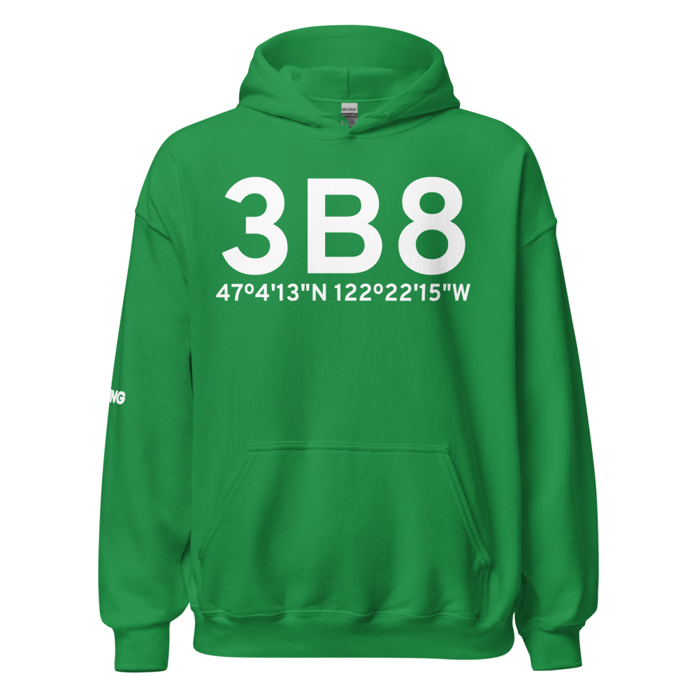 Spanaway (3B8) Airport Hoodie Sweatshirt 