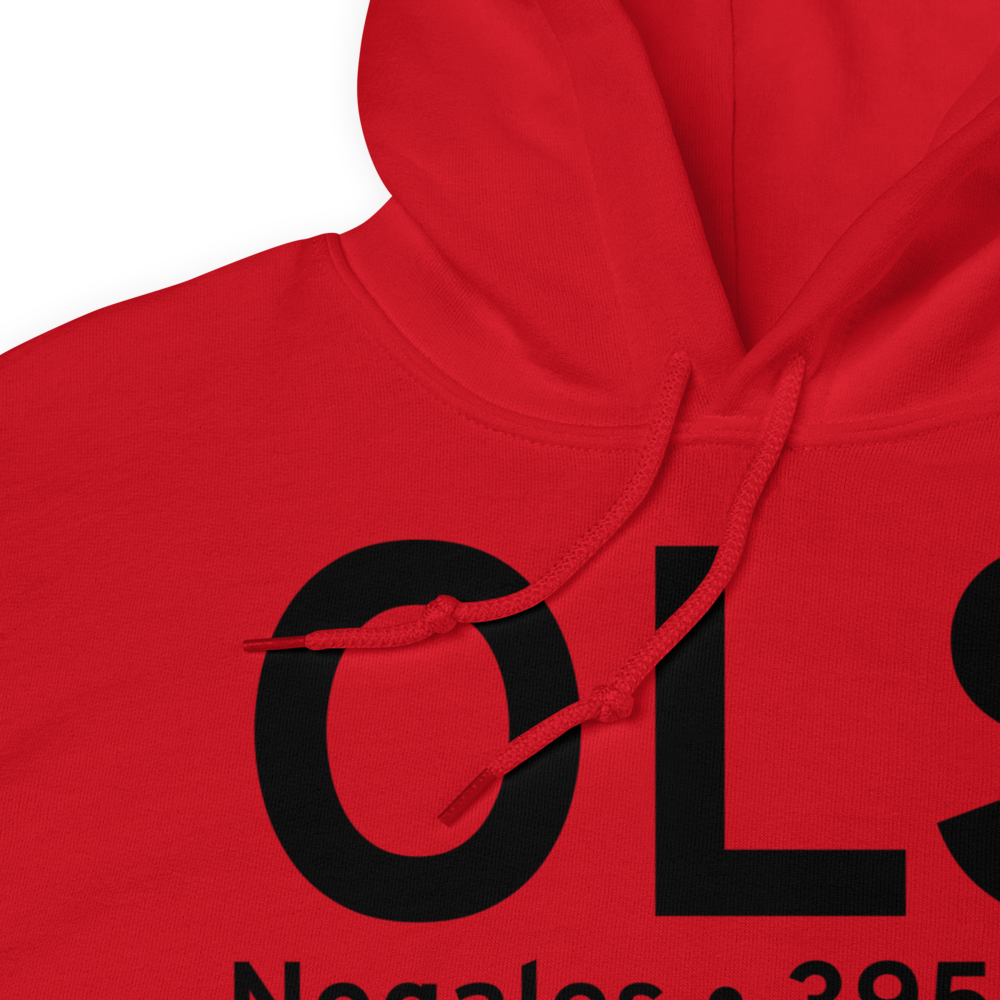 Nogales (KOLS) Airport Hoodie Sweatshirt 