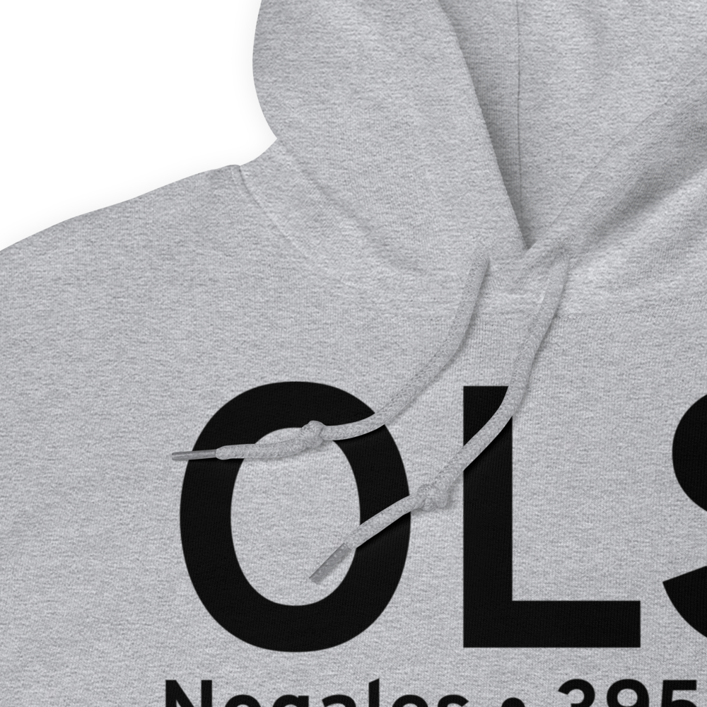 Nogales (KOLS) Airport Hoodie Sweatshirt 