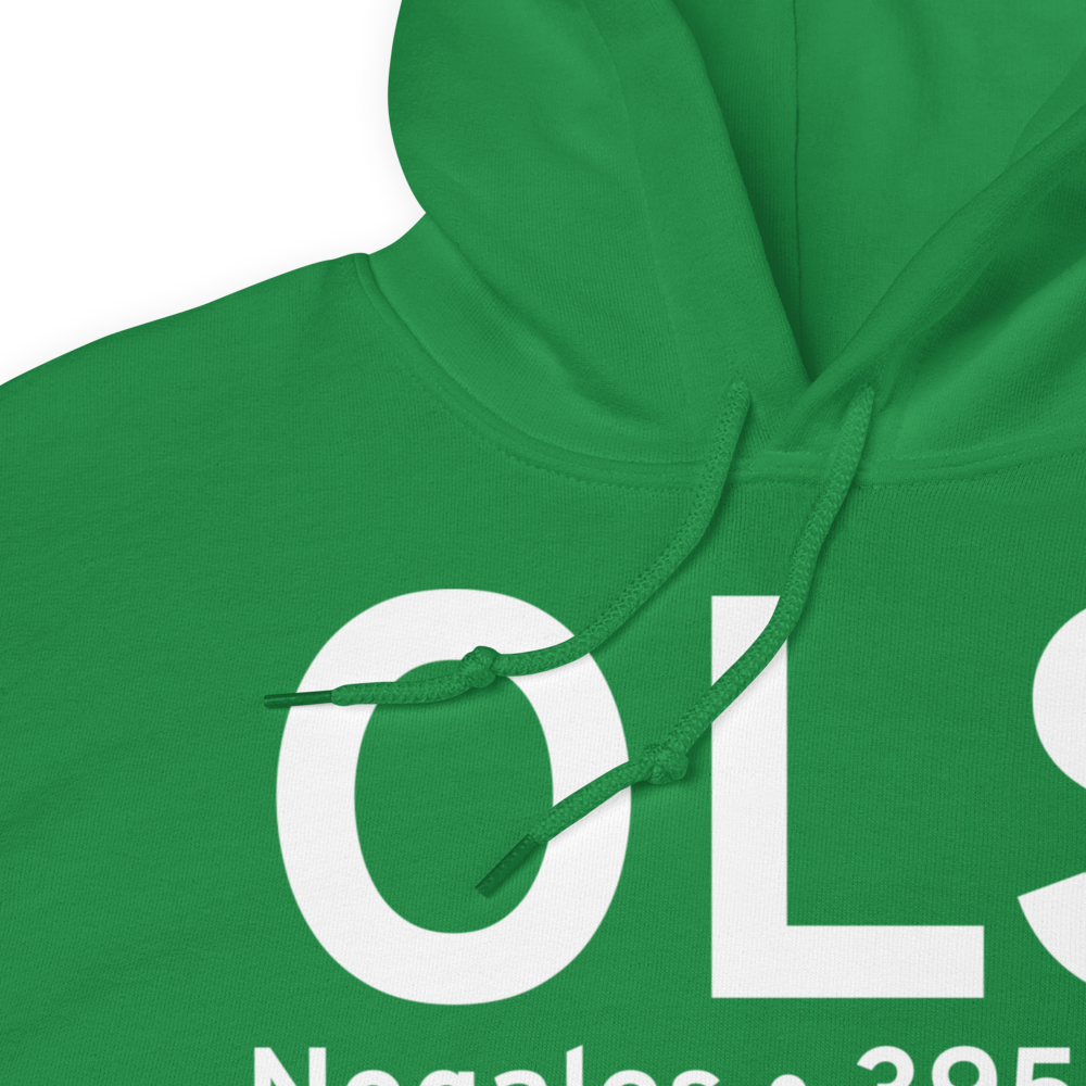 Nogales (KOLS) Airport Hoodie Sweatshirt 