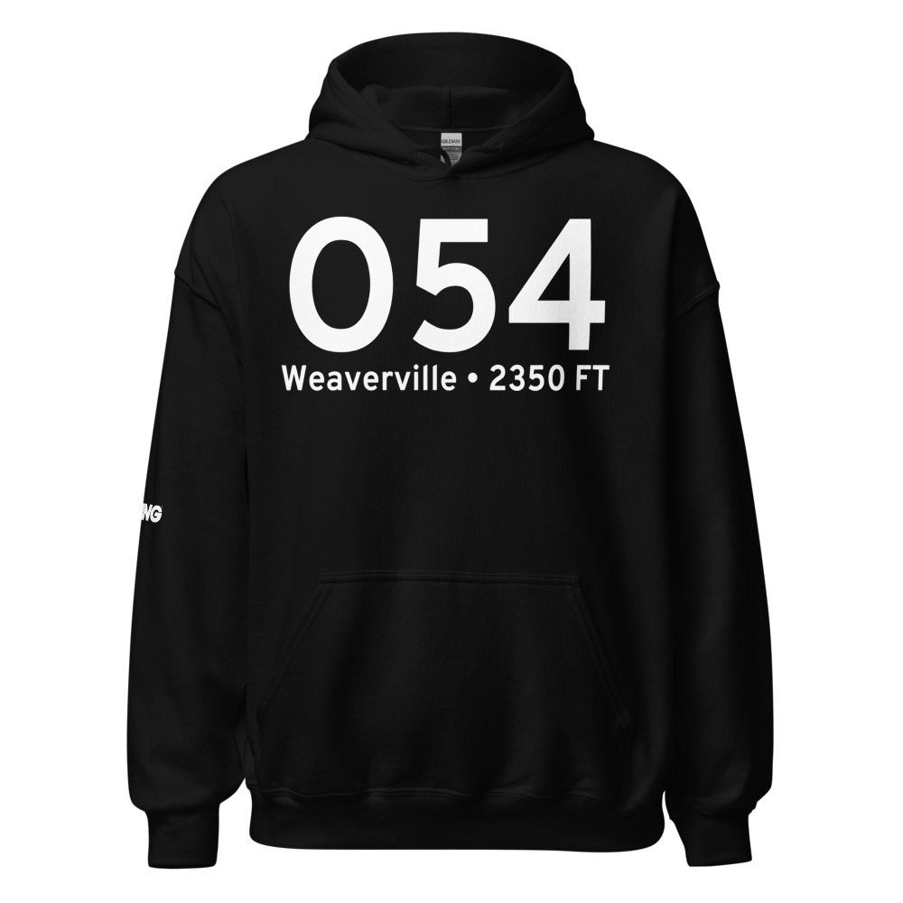 Weaverville (KO54) Airport Hoodie Sweatshirt 