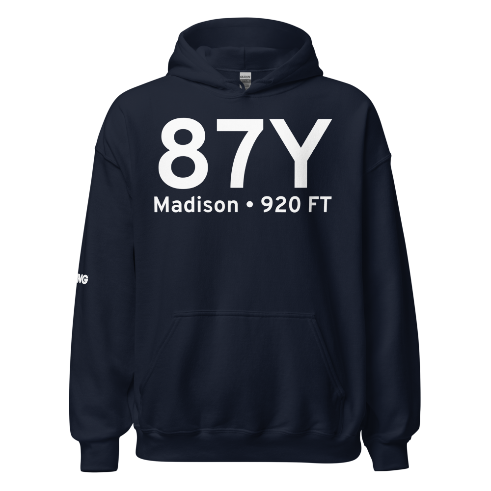 Madison (K87Y) Airport Hoodie Sweatshirt 