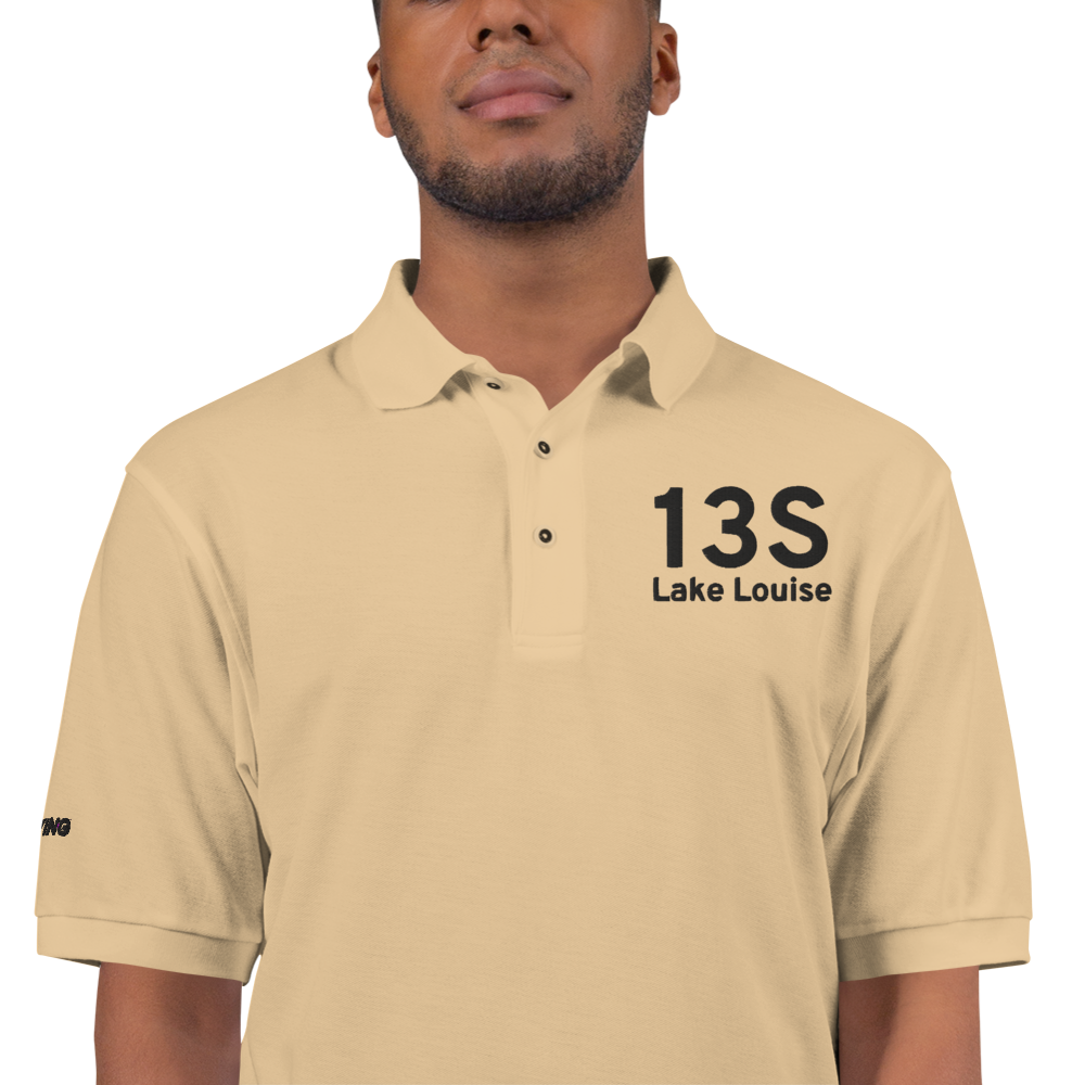 Lake Louise (13S) Airport Port Authority Embroidered Polo Shirt 