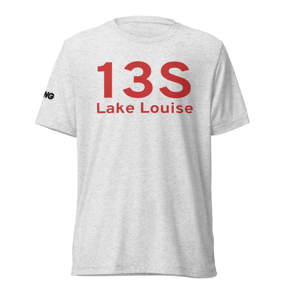 Lake Louise (13S) Airport Tri-blend T-Shirt 