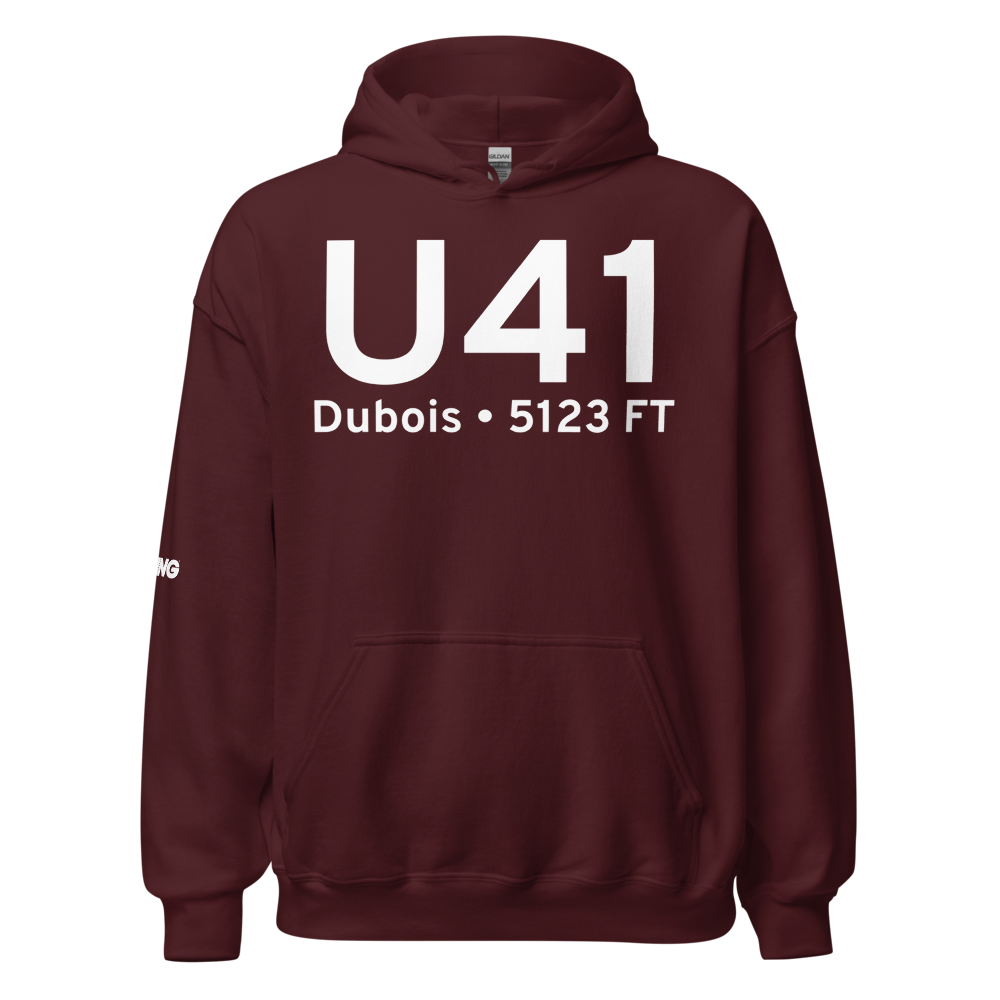 Dubois (U41) Airport Hoodie Sweatshirt 