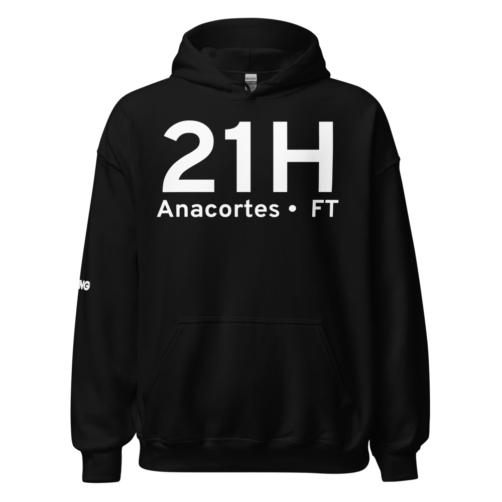 Anacortes (21H) Airport Hoodie Sweatshirt 