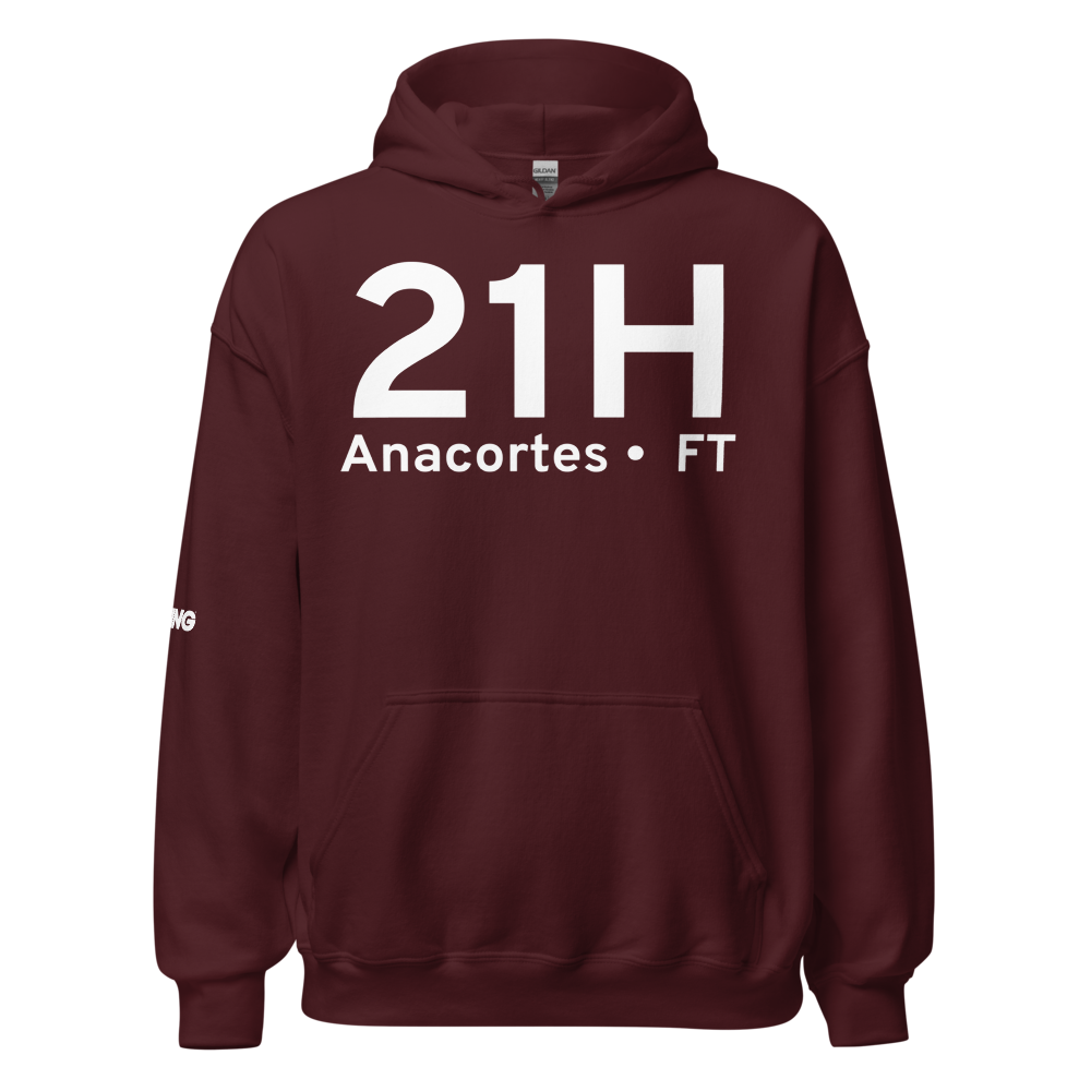 Anacortes (21H) Airport Hoodie Sweatshirt 