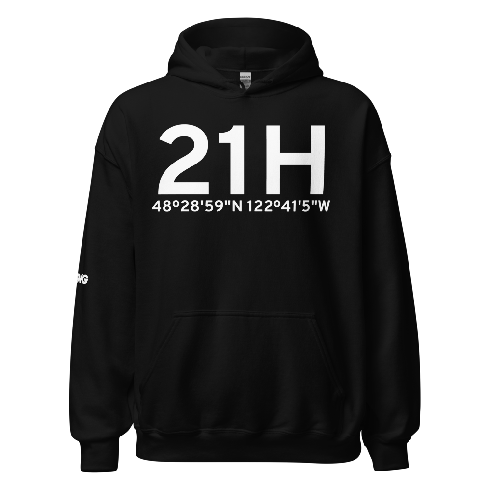 Anacortes (21H) Airport Hoodie Sweatshirt 