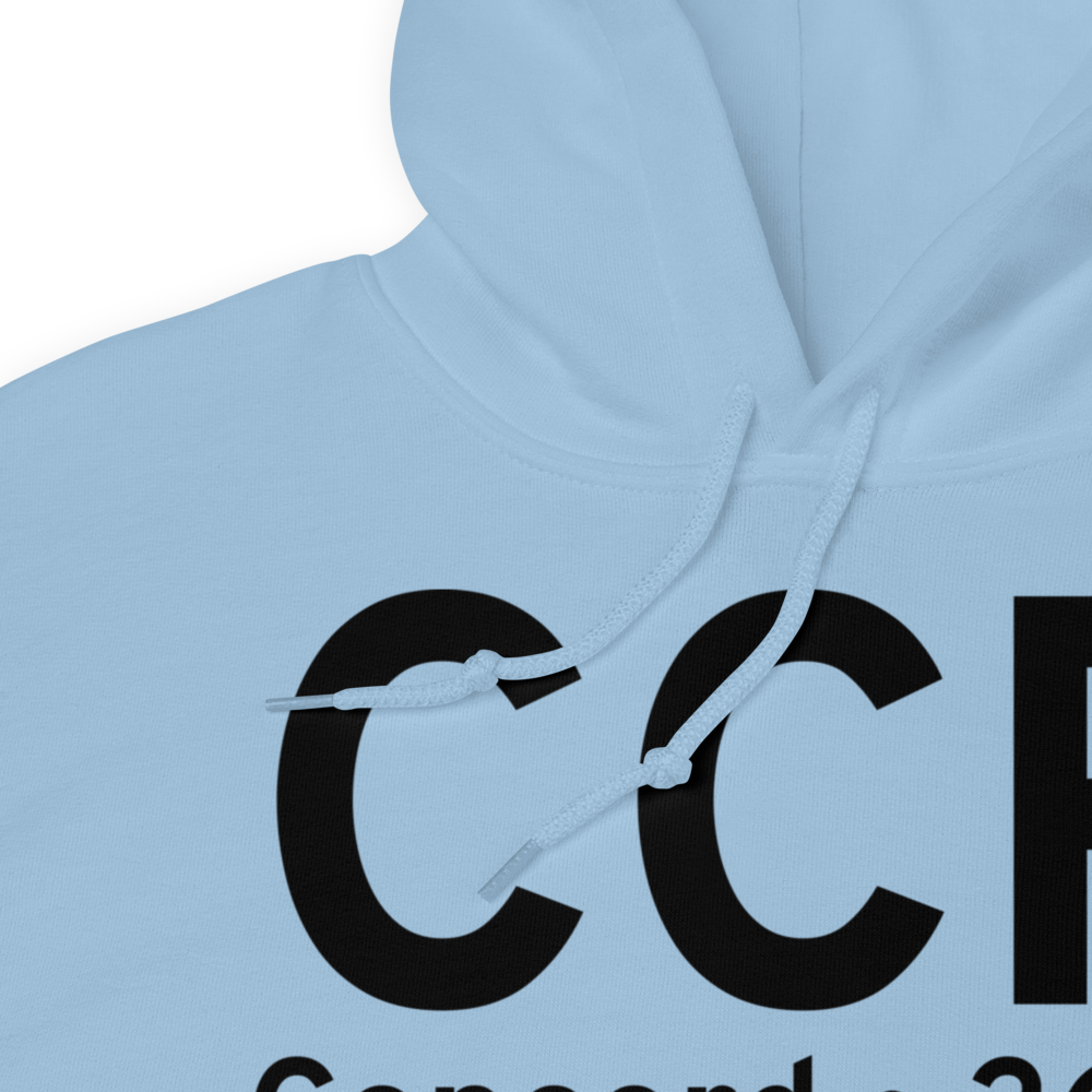 Concord (KCCR) Airport Hoodie Sweatshirt 