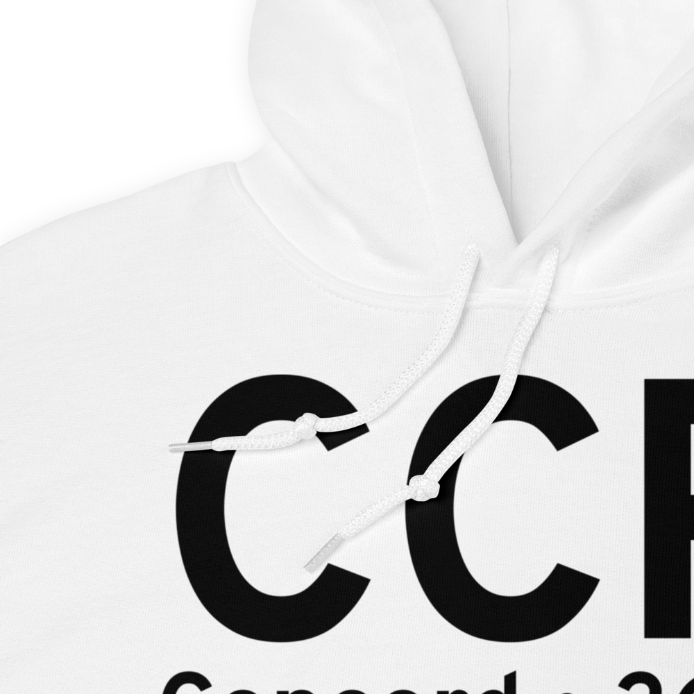Concord (KCCR) Airport Hoodie Sweatshirt 