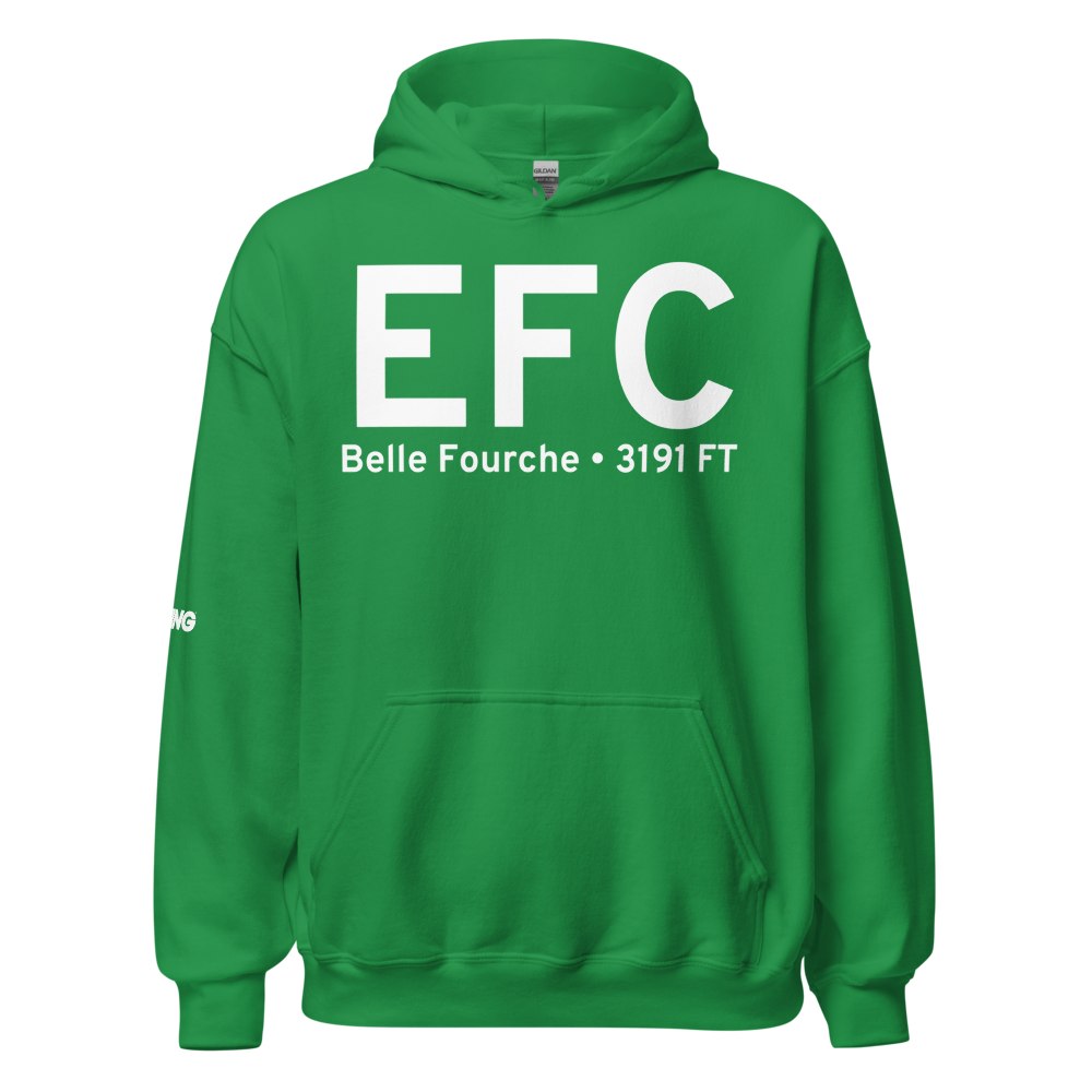 Belle Fourche (KEFC) Airport Hoodie Sweatshirt 