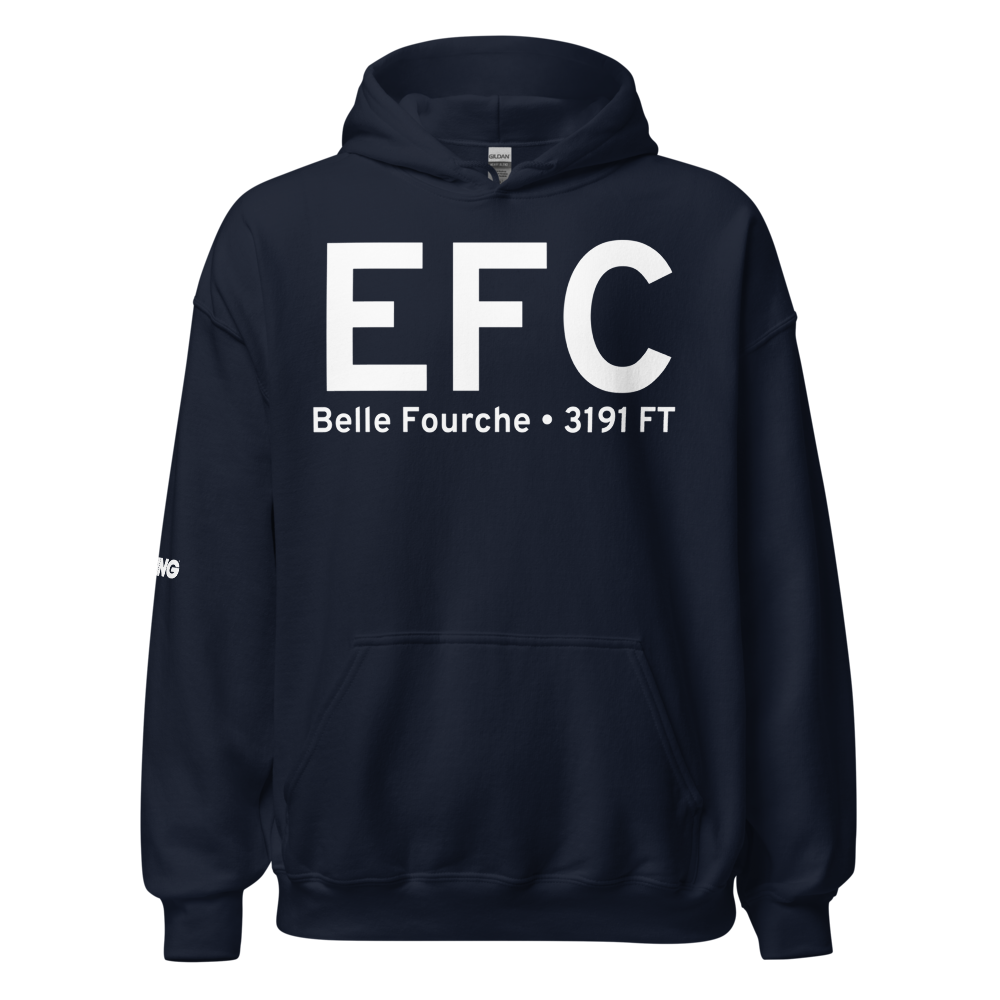 Belle Fourche (KEFC) Airport Hoodie Sweatshirt 