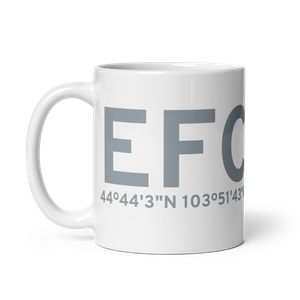 Belle Fourche (KEFC) Airport Mug