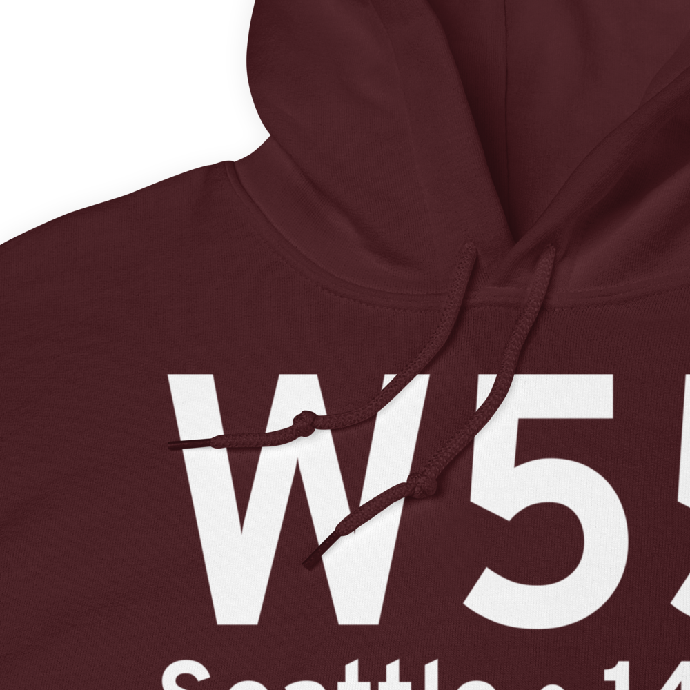 Seattle (W55) Airport Hoodie Sweatshirt 