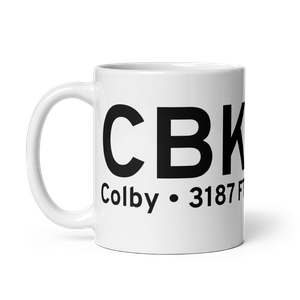 Colby (KCBK) Airport Mug