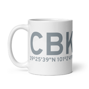 Colby (KCBK) Airport Mug