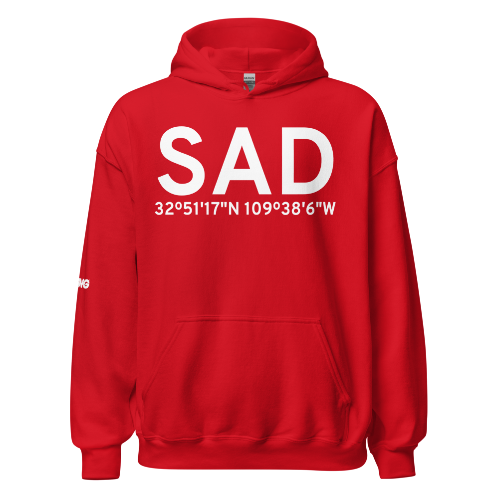Safford (KSAD) Airport Hoodie Sweatshirt 