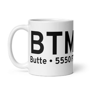 Butte (KBTM) Airport Mug