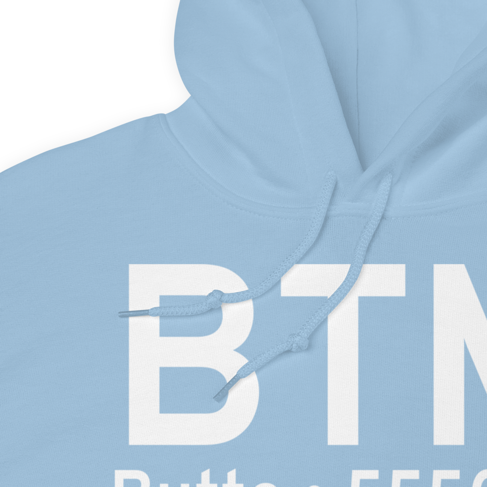 Butte (KBTM) Airport Hoodie Sweatshirt 