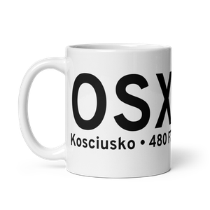 Kosciusko (KOSX) Airport Mug