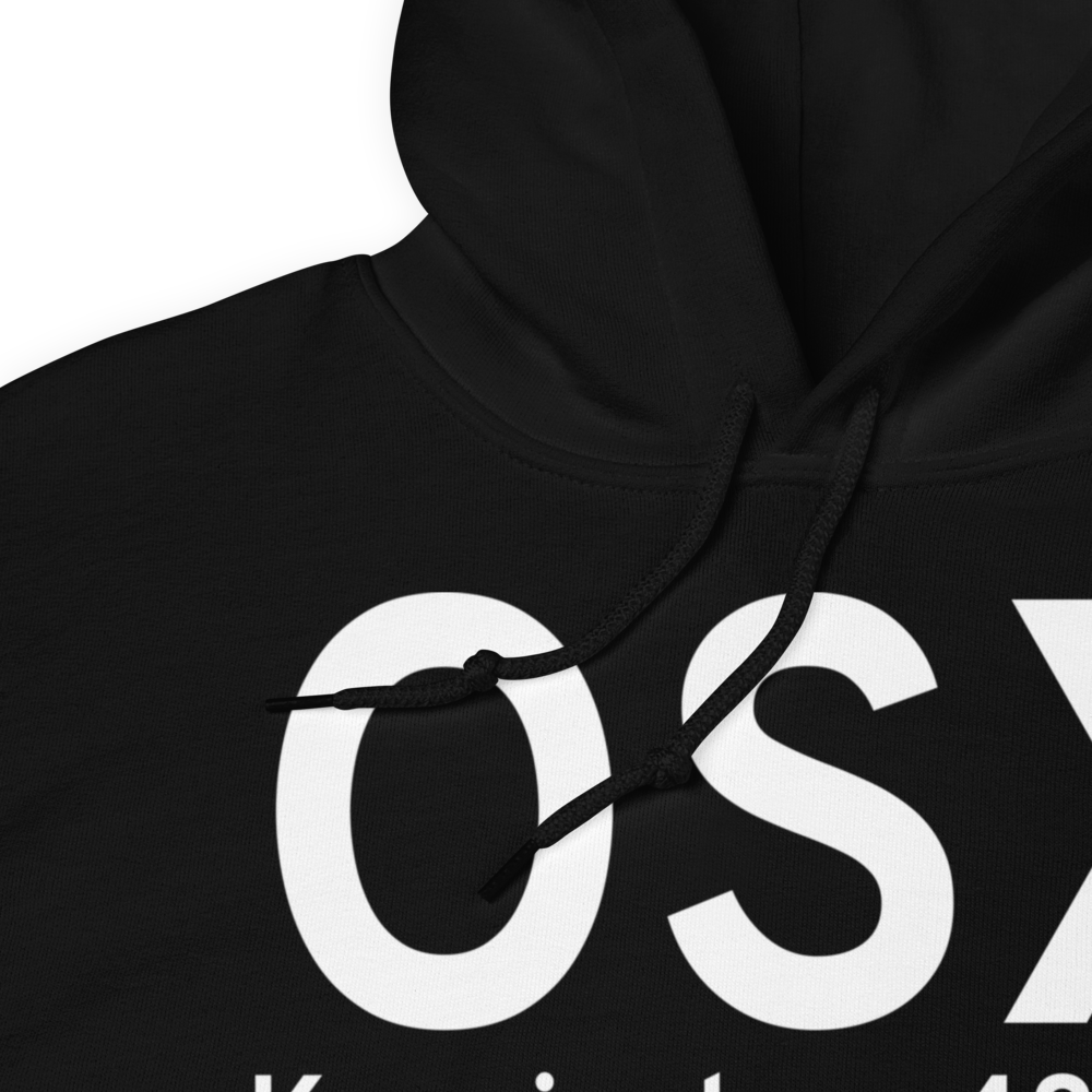 Kosciusko (KOSX) Airport Hoodie Sweatshirt 