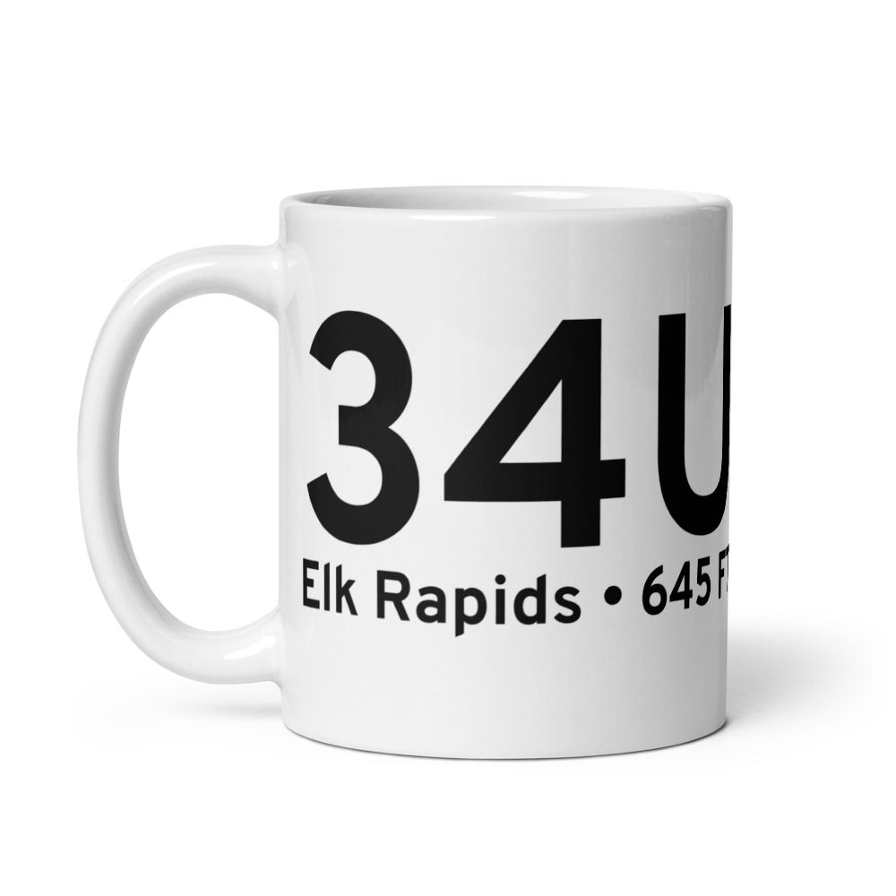 Elk Rapids (34U) Airport Mug 