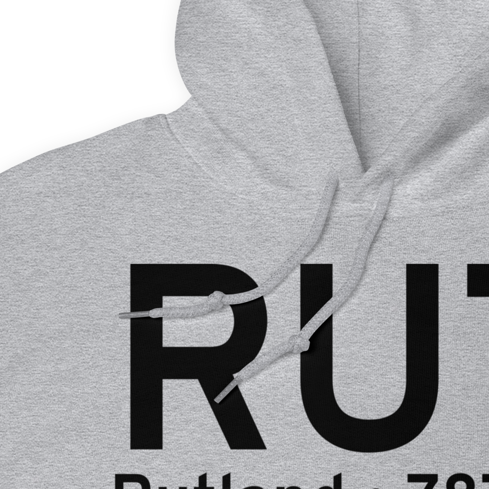 Rutland (KRUT) Airport Hoodie Sweatshirt 