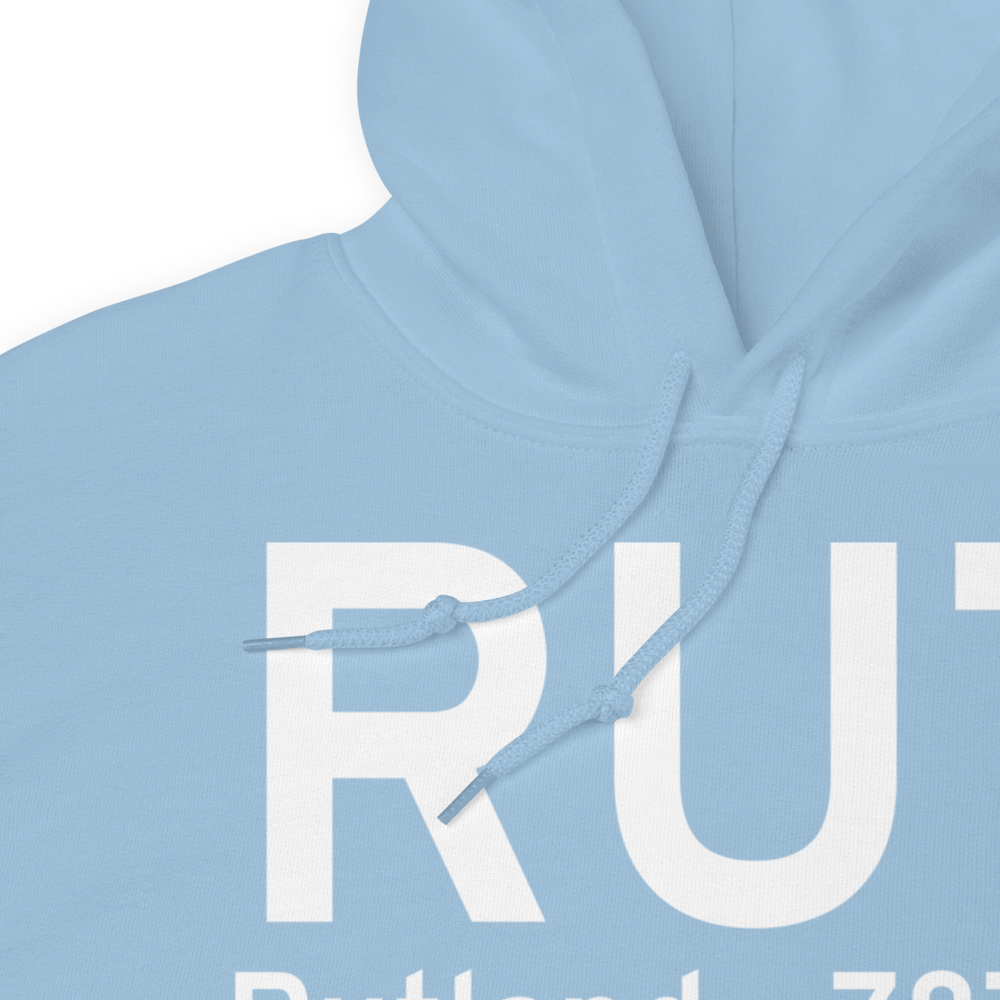 Rutland (KRUT) Airport Hoodie Sweatshirt 
