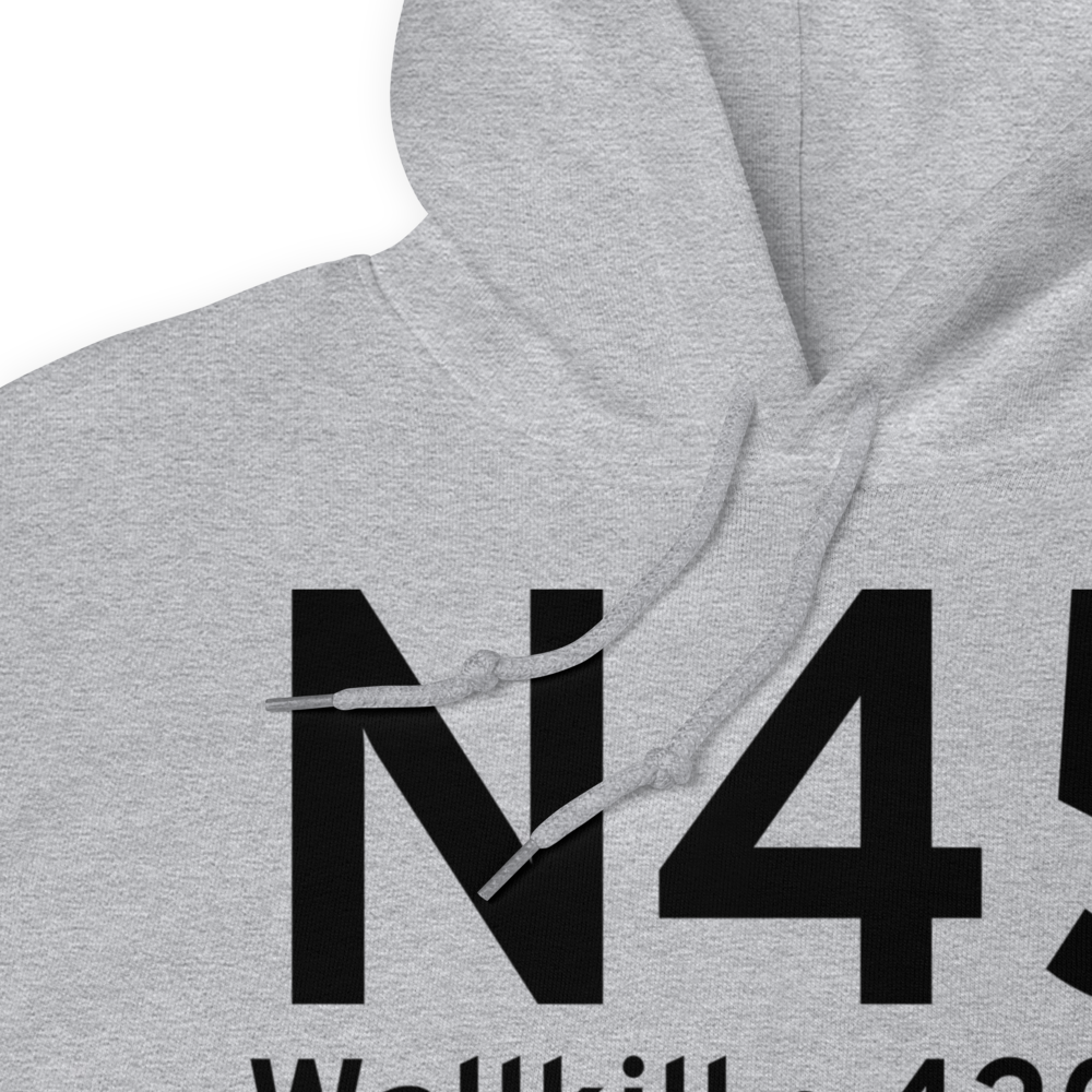 Wallkill (N45) Airport Hoodie Sweatshirt 