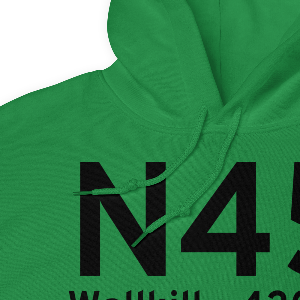 Wallkill (N45) Airport Hoodie Sweatshirt 