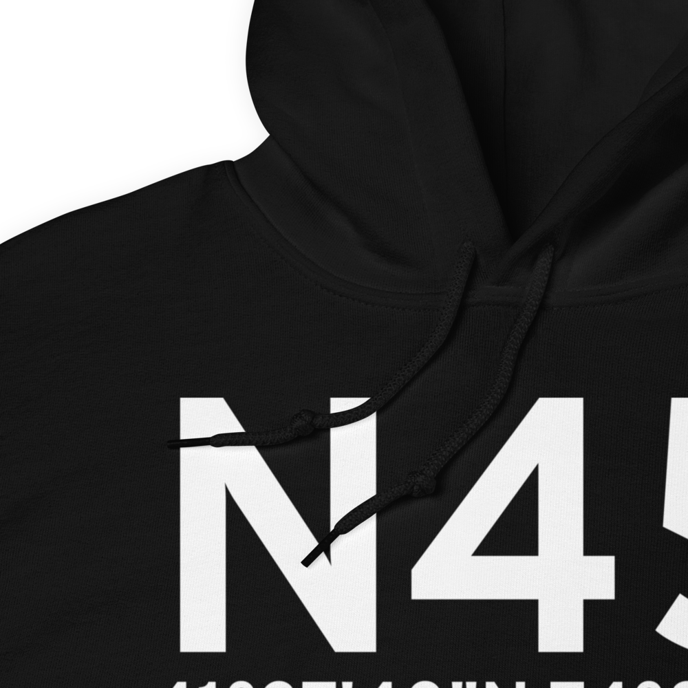 Wallkill (N45) Airport Hoodie Sweatshirt 