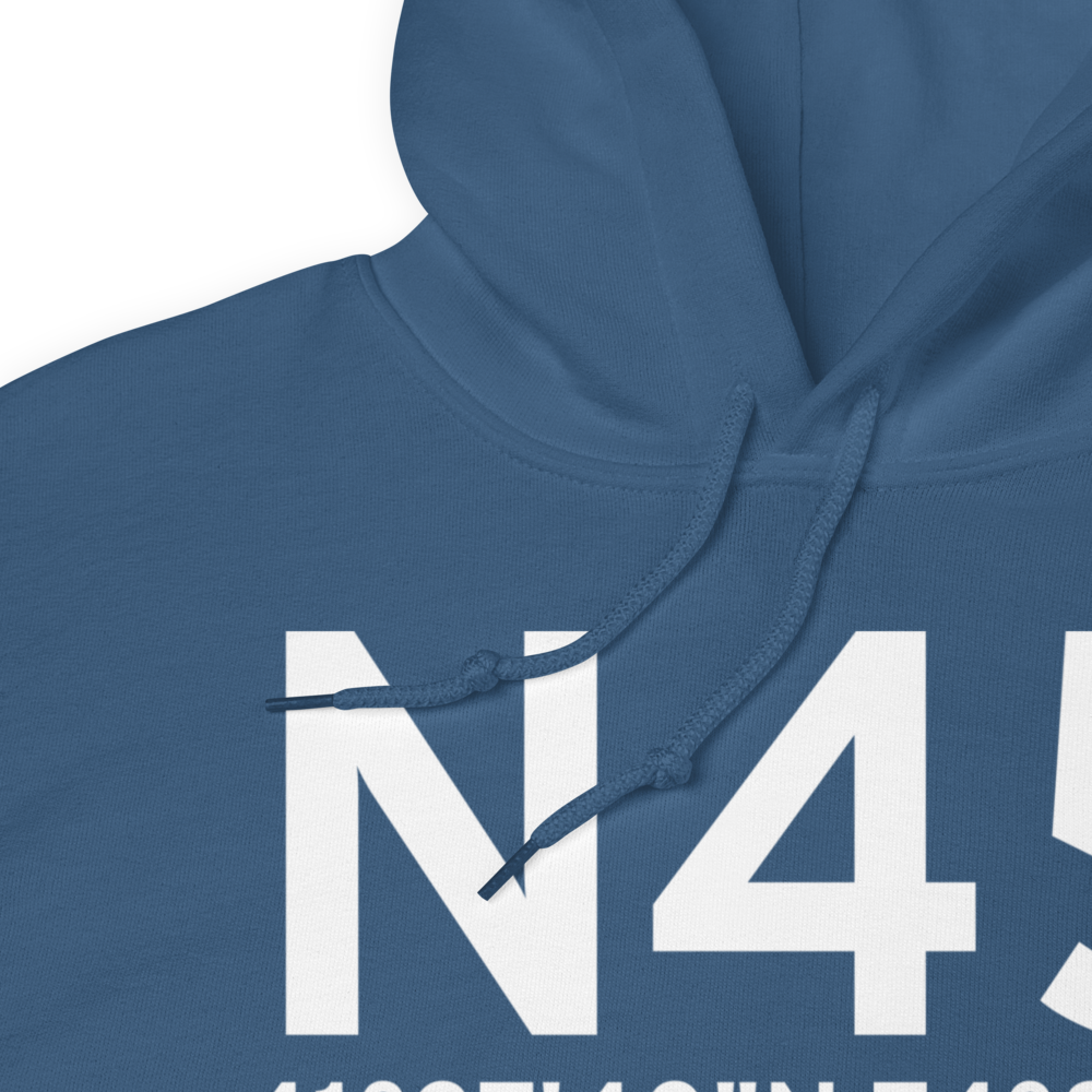 Wallkill (N45) Airport Hoodie Sweatshirt 