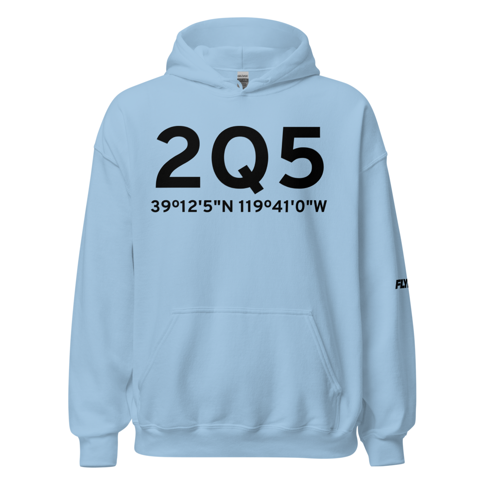 Carson City (2Q5) Airport Hoodie Sweatshirt 