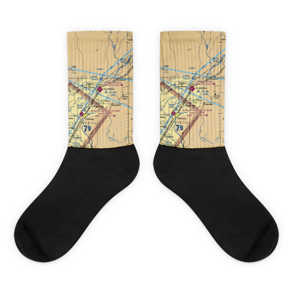 Stanford Field (U12) VFR Sectional Socks 