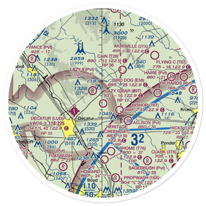Lazy G Bar Ranch Airport (09T) VFR Sectional Sticker (30 mile)
