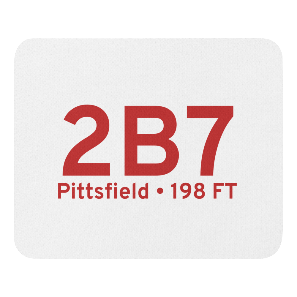Pittsfield (K2B7) Airport  Mouse Pad 