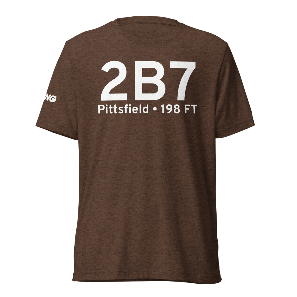 Pittsfield (K2B7) Airport Tri-blend T-Shirt 