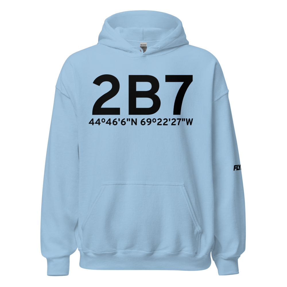 Pittsfield (K2B7) Airport Hoodie Sweatshirt 