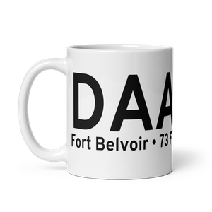 Fort Belvoir (KDAA) Airport Mug