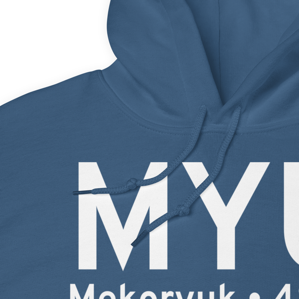 Mekoryuk (PAMY) Airport Hoodie Sweatshirt 