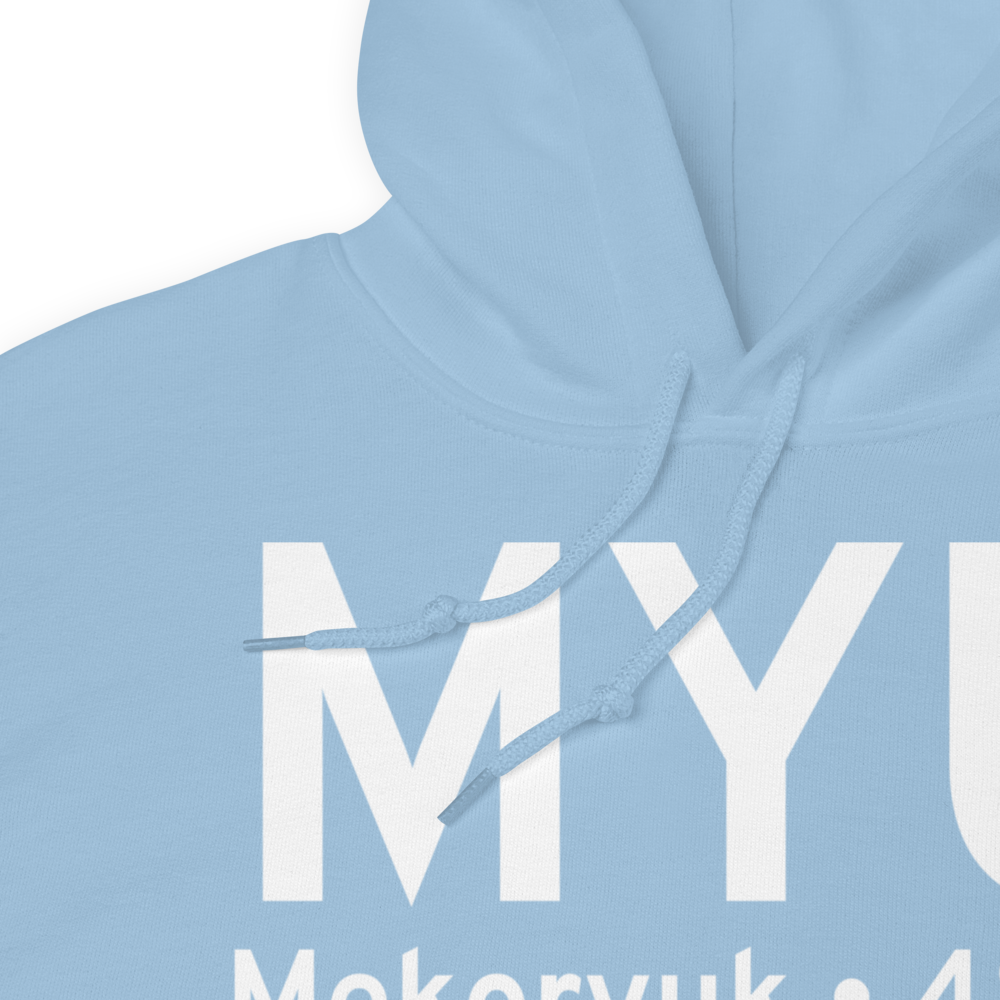 Mekoryuk (PAMY) Airport Hoodie Sweatshirt 